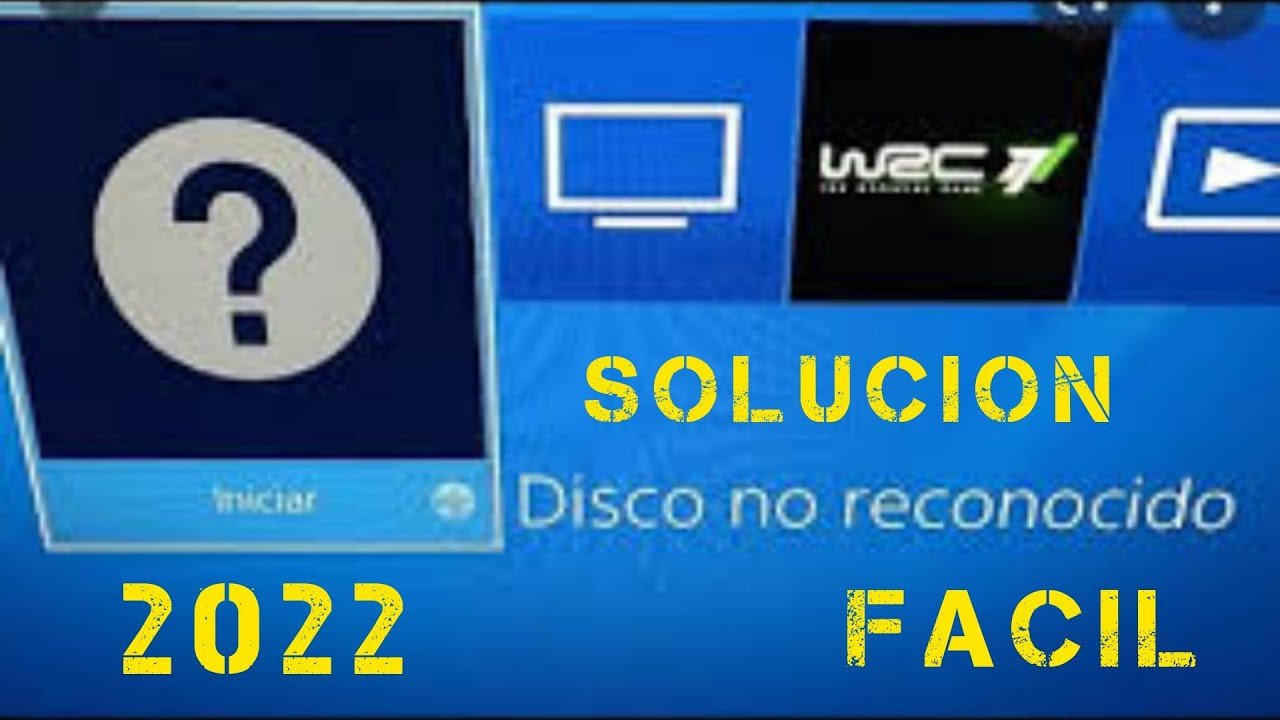 ¿Cómo hacer que mi PS4 lea los discos?