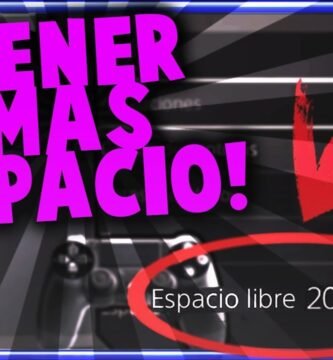 ¿Cómo poner más espacio en la Play 4?