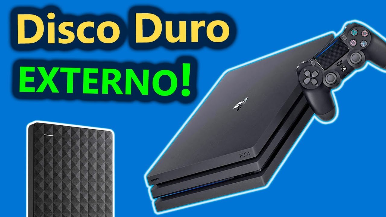 ¿Qué disco duros externos son compatibles con PS4?
