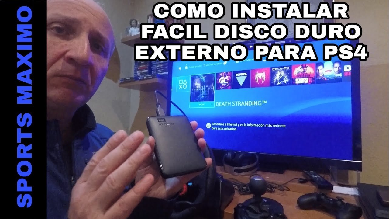 ¿Qué formato debe tener un disco duro externo para PS4?