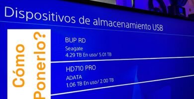 ¿Qué tipo de USB es compatible con PS4?