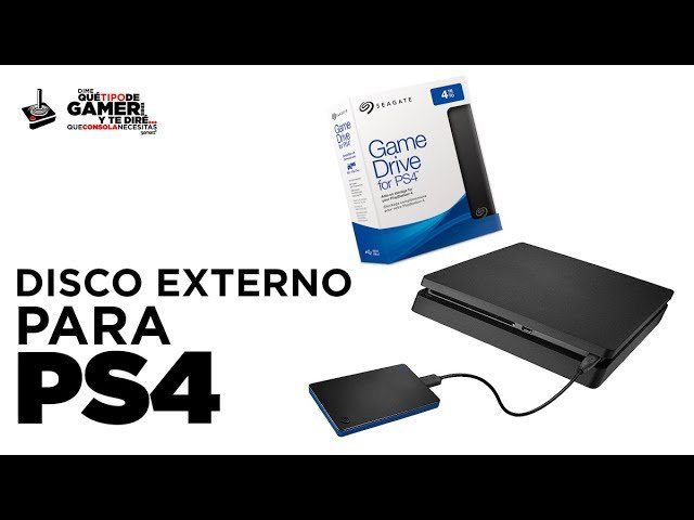 ¿Qué tipo de almacenamiento usa PS4?