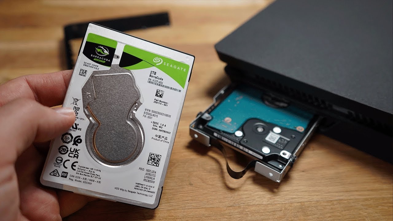 ¿Qué tipo de disco duro usa el PS4?