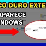 Disco externo no funciona después de actualizar Windows